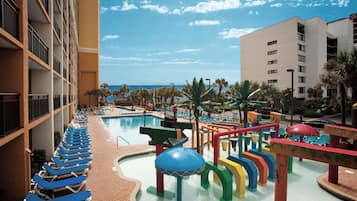 Seasonal outdoor pool
