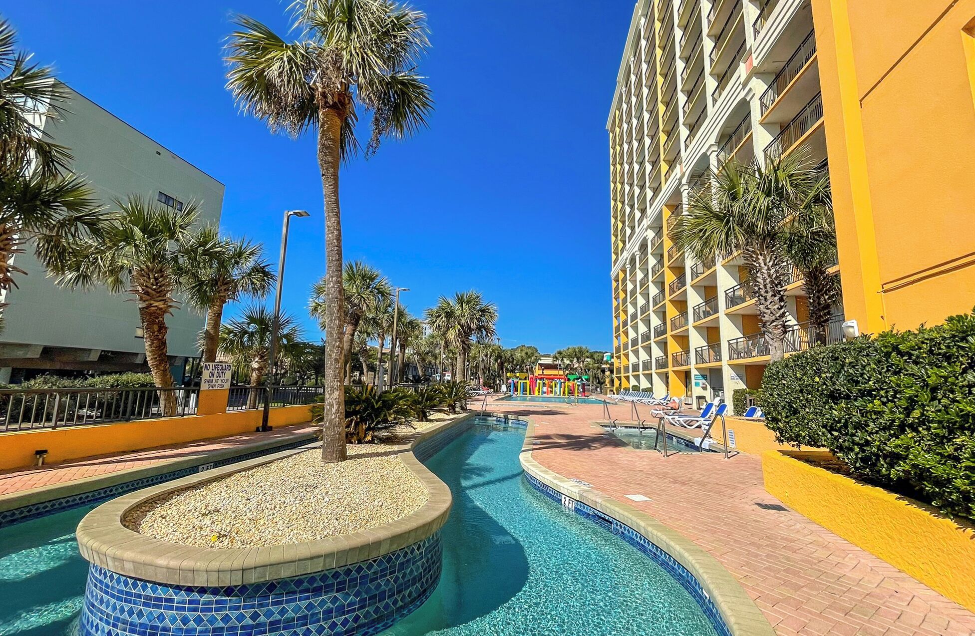 Seasonal outdoor pool