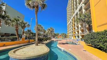 Seasonal outdoor pool