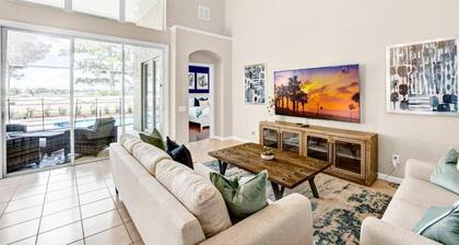 Private Pool-hot Tub, Near Disney, 4 BR, King Beds