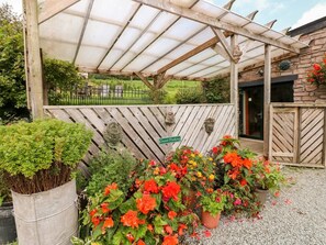 Property grounds - This converted barn with hot tub offers the perfect rural escape (St Clears (3.5 miles NW))