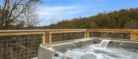 Bain à remous extérieur