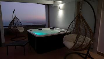 Bain à remous intérieur