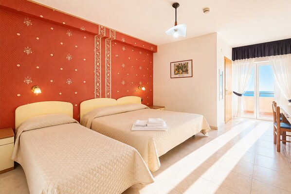 1 bedroom, WiFi, bed sheets - B&B Sea View with Balcony - 243- Santangelo - Pool (Monte Sant'Angelo)