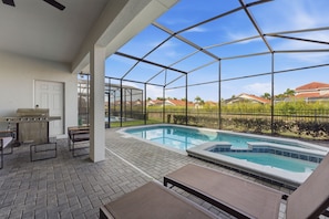 Outdoor pool - Stylish 6BR Home With Themed Rooms and Pool (Davenport)
