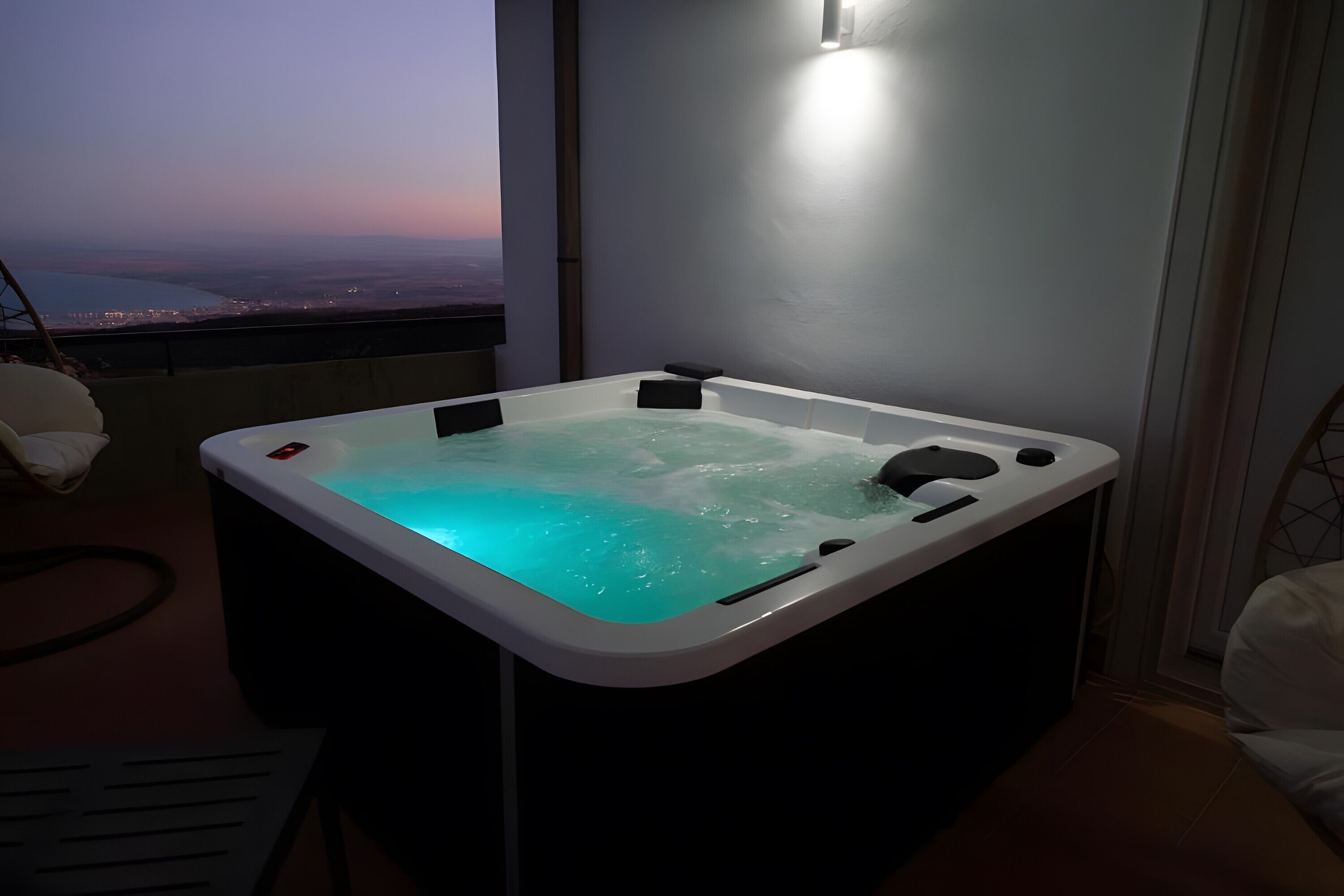 Bain à remous intérieur