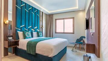 Doppelzimmer | Schreibtisch, kostenloses WLAN