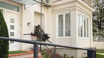 Voorkant van accommodatie