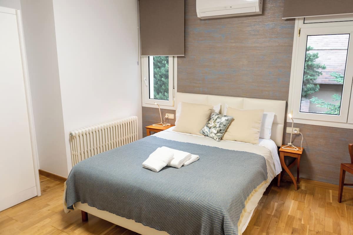 Habitación doble Deluxe, vista al jardín | Decoración personalizada y wifi gratis