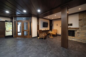 Sala de estar en el lobby