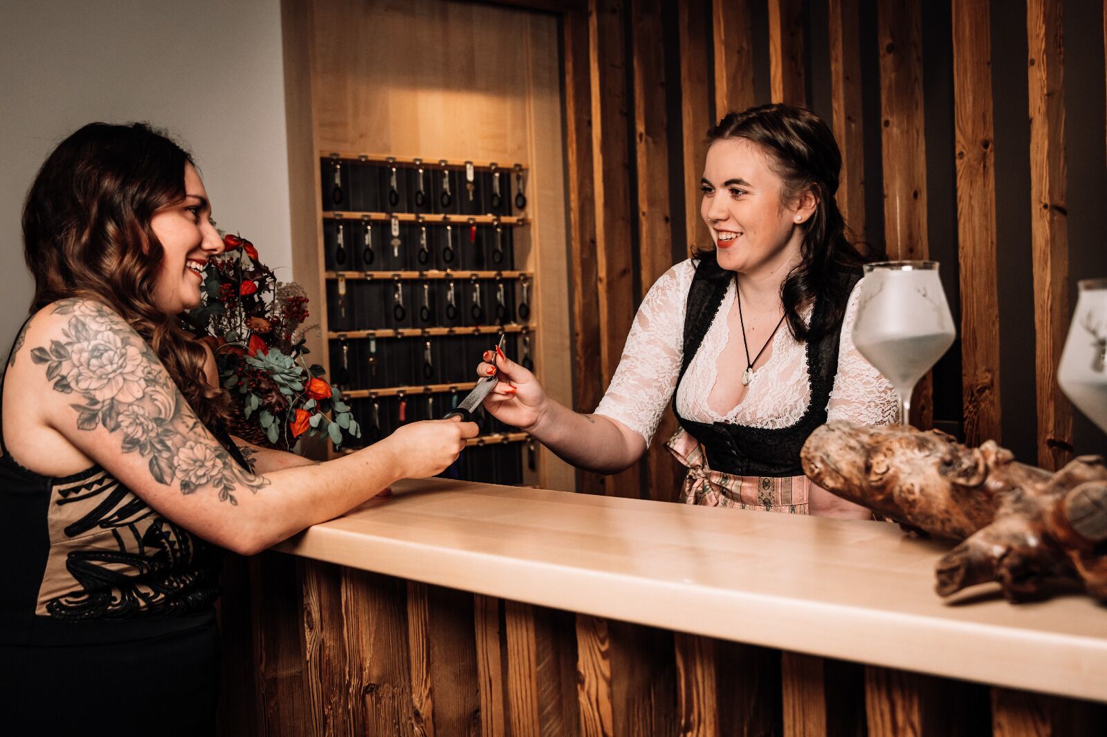 Bar (in der Unterkunft)