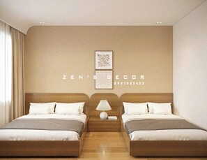 Schreibtisch, Verdunkelungsvorhänge, schallisolierte Zimmer