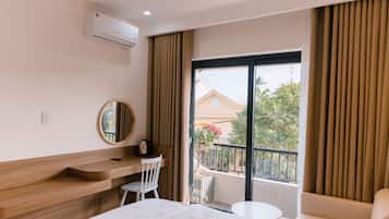 Blick von der Unterkunft