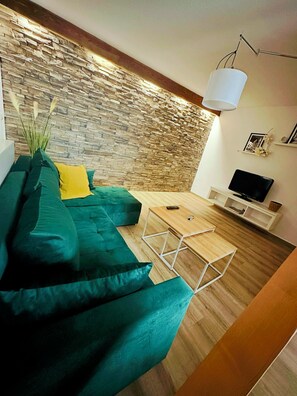 Living area - Vacation home Haus zur Böhme (gateway to the Thuringian Forest) (Georgenthal)