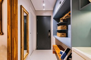 Comfort Apartment - Stay Home Luxo | 1min Praia Gonzaga | Rooftop, Piscina, Sauna & Gym (Santos)