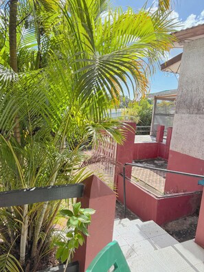 Property grounds - Rustic retreat 1-bedroom apartment in pleasant Christ Church location (Christ Church)