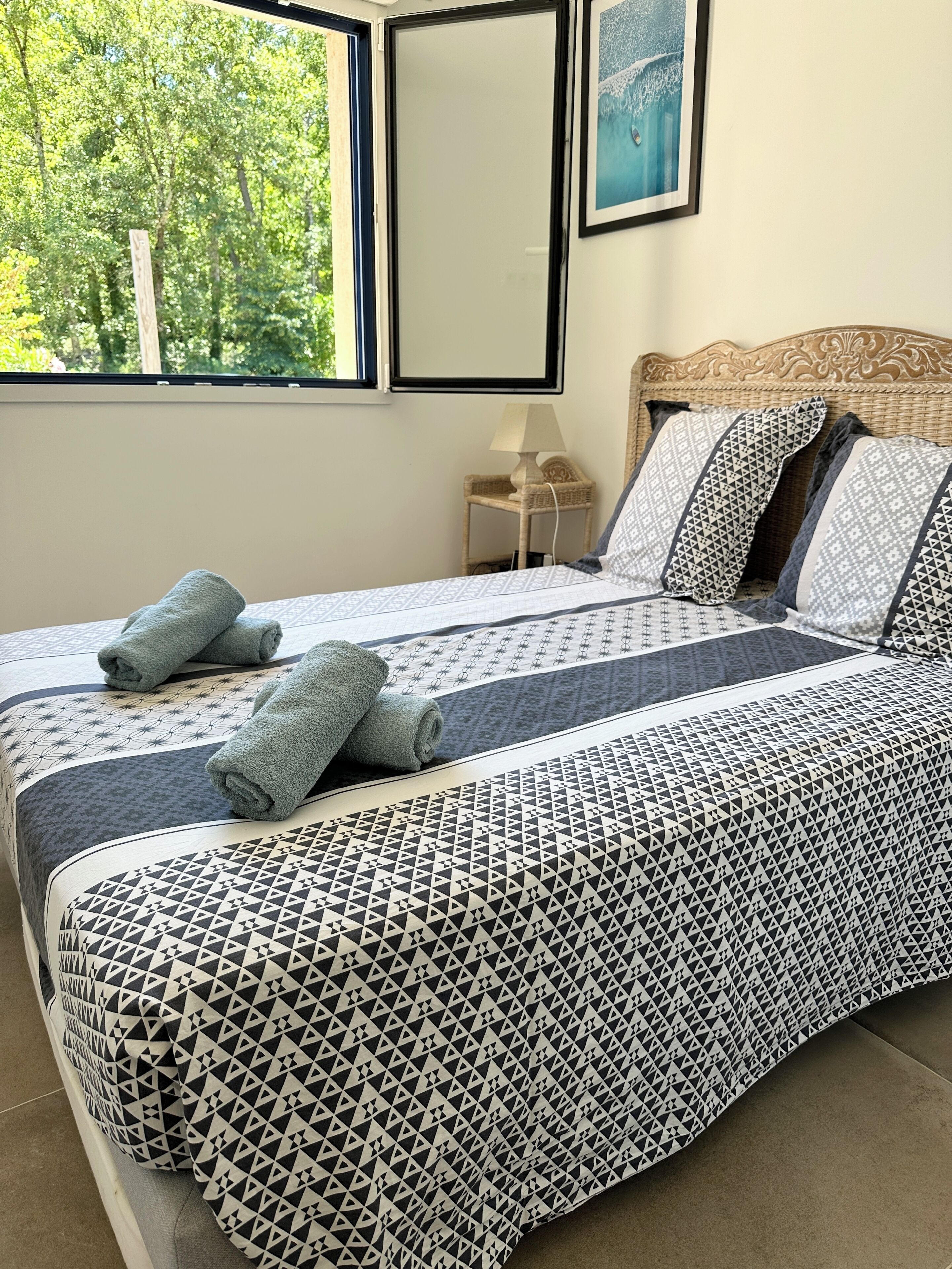 2 bedrooms, iron/ironing board, travel cot, free WiFi