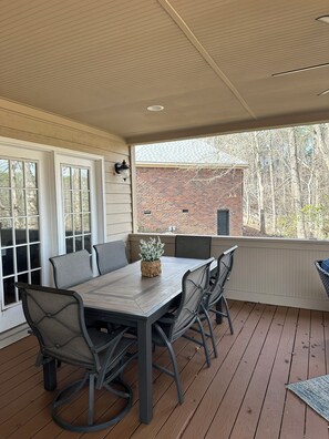 Opções para refeição ao ar livre