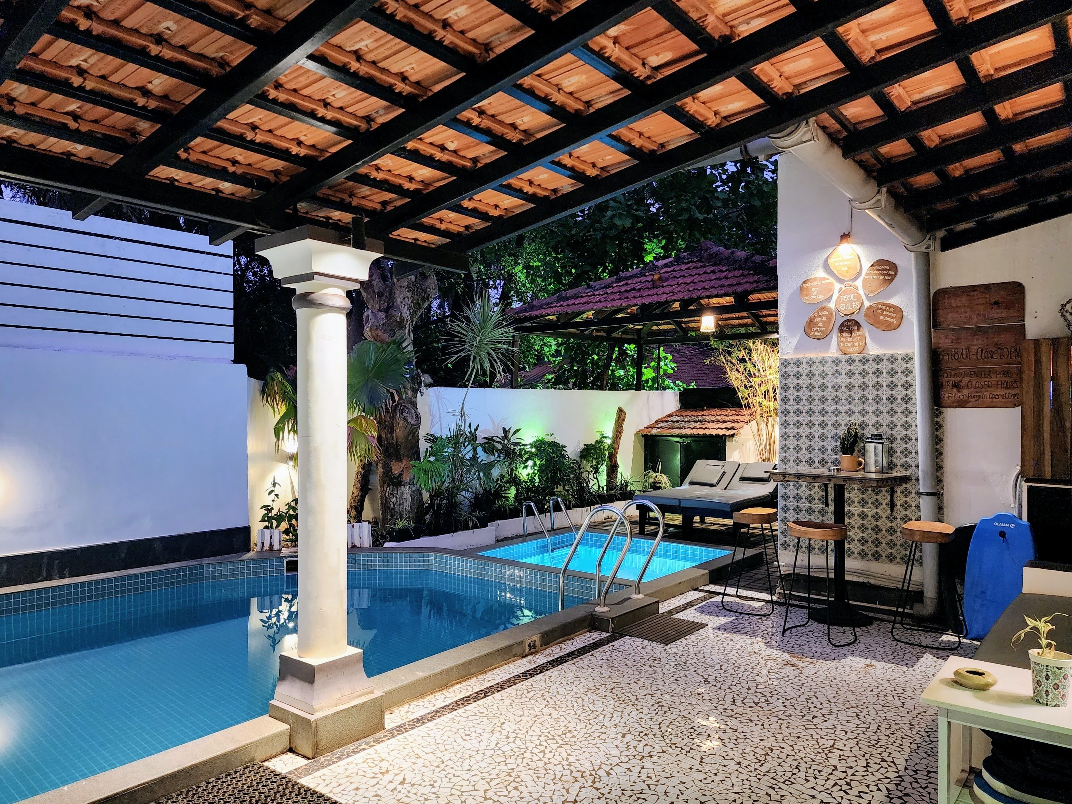 Outdoor pool