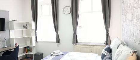 2 間睡房、書桌、可攜式嬰兒床、免費 Wi-Fi