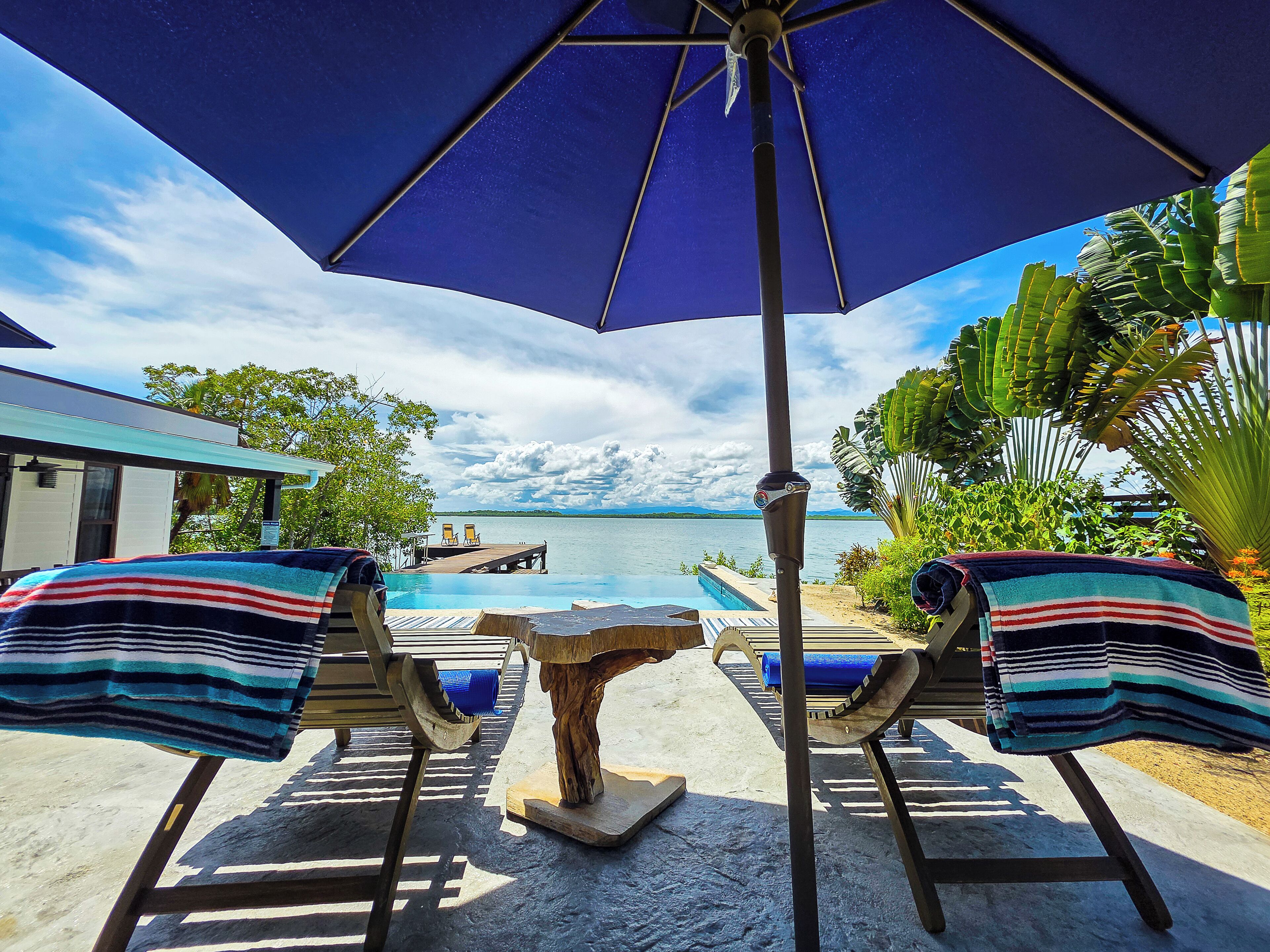 Alberca al aire libre 