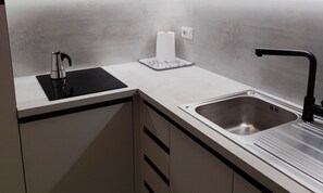 Apartment, 1 Bedroom, Balcony, City View | Private kitchen - Cozy Flat Close to the Beach (Lignano Sabbiadoro)