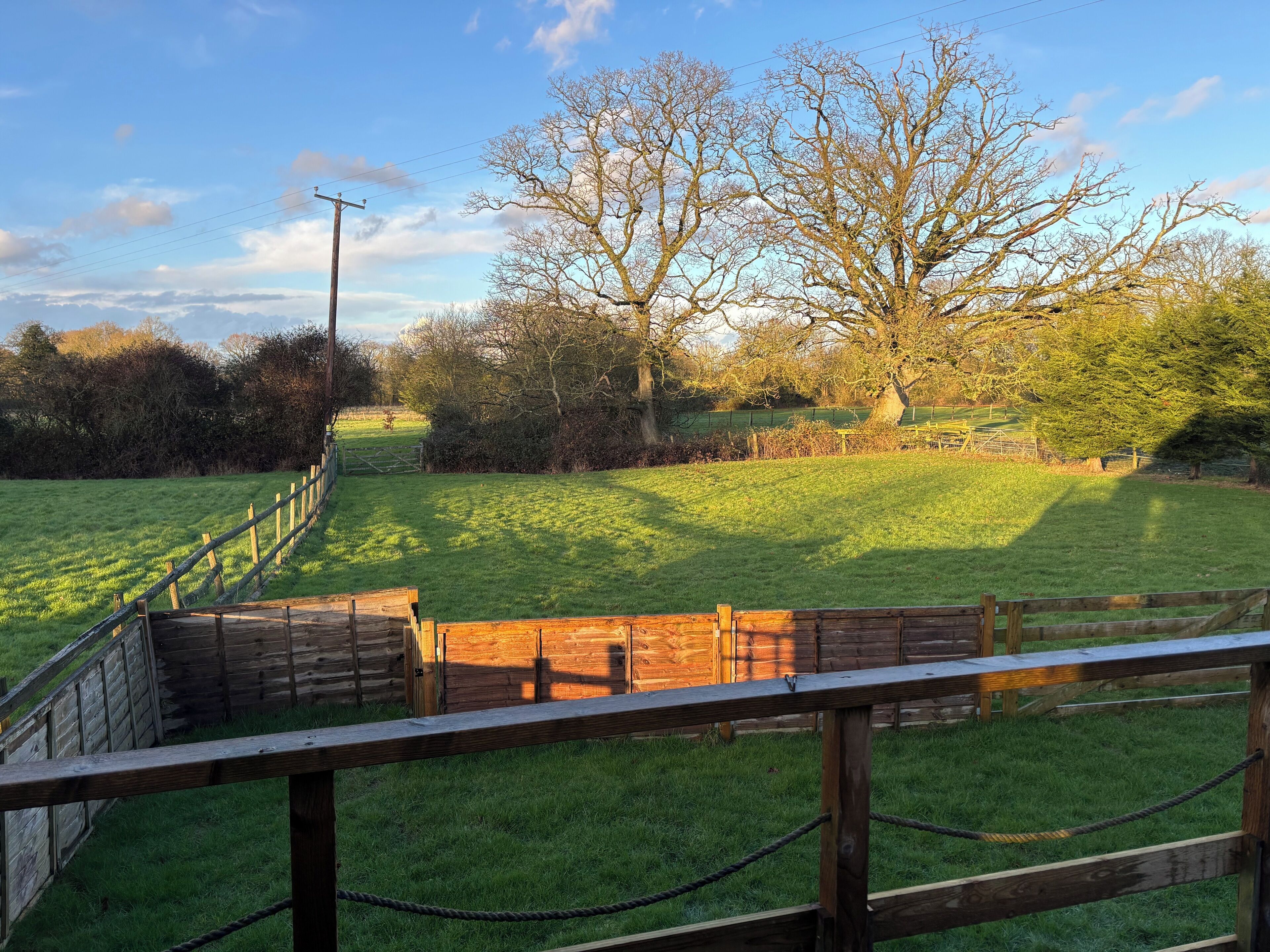 Enceinte de l’hébergement