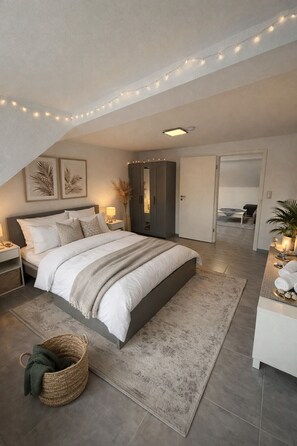 1 bedroom, free WiFi, bed sheets - Apartment 51 with 55m² near Moselle and Trier (Kenn)