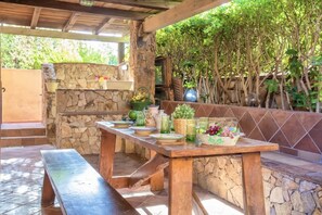 Outdoor dining - Baia Apartments Trilo 5 C11/A1 (Marinella)