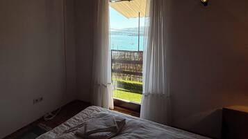Appartamento Comfort, balcone, vista mare | Wi-Fi gratuito