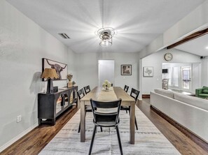 Dining - Allen Family Oasis - Kid-Friendly Home with Backyard Retreat Near Allen Events (Allen)