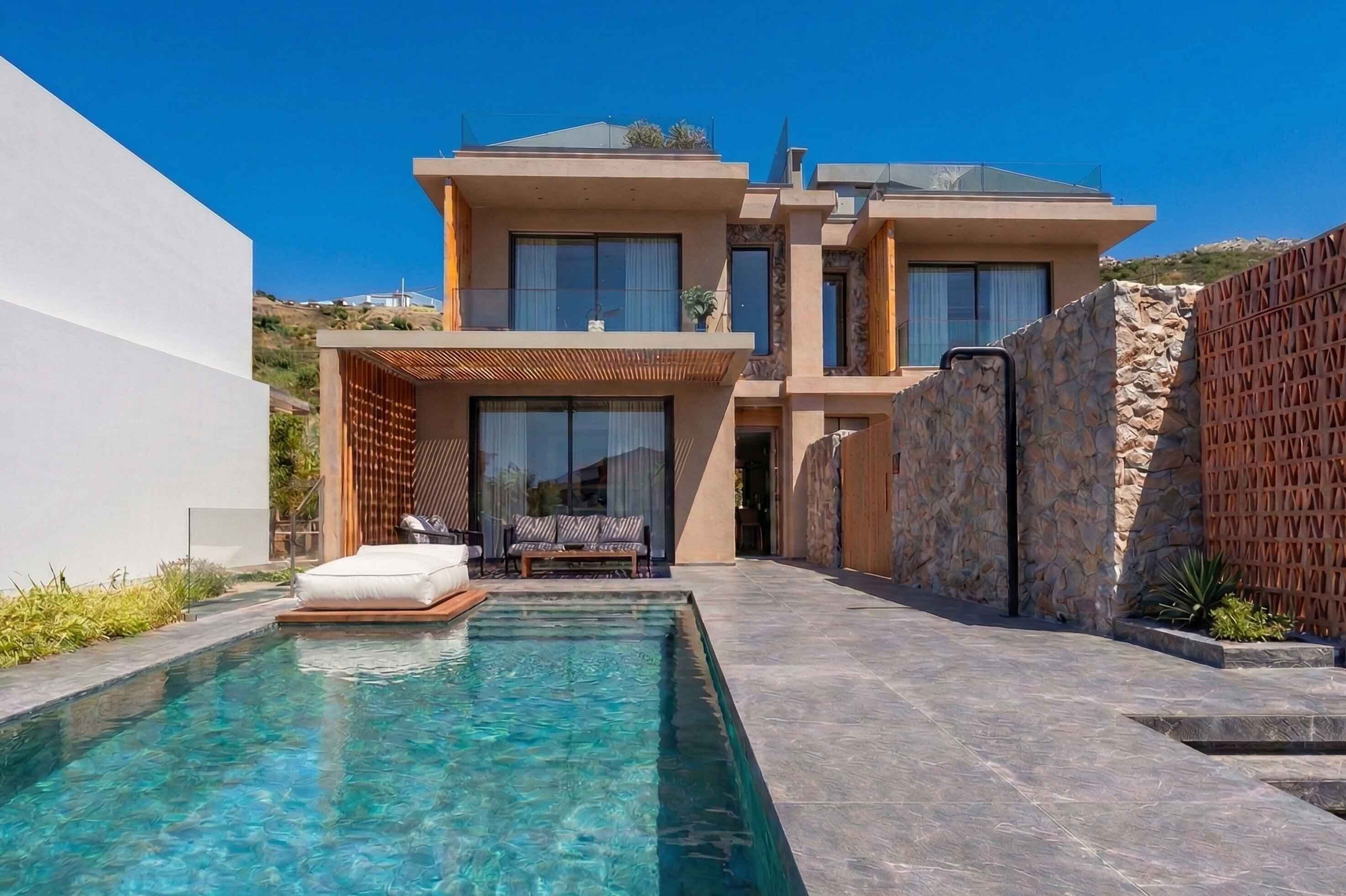 Villa Deluxe, 3 chambres, piscine privée, vue sur la mer | Piscine privée