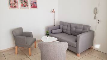 43-inch Smart TV with digital channels, streaming services