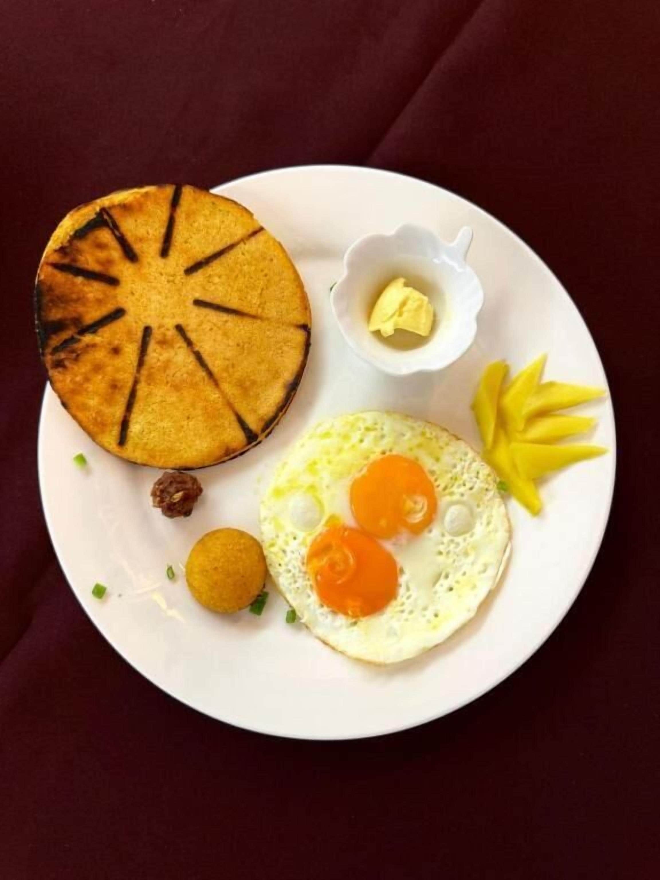 Kontinental frokost er inkludert hver dag