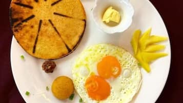 Kontinental frokost er inkludert hver dag