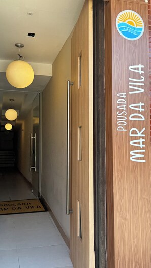 Façade de l’hébergement