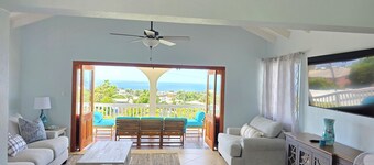 Lovely 3 bed home with  bedroom AC in St. James, overlooking the Caribbean Sea