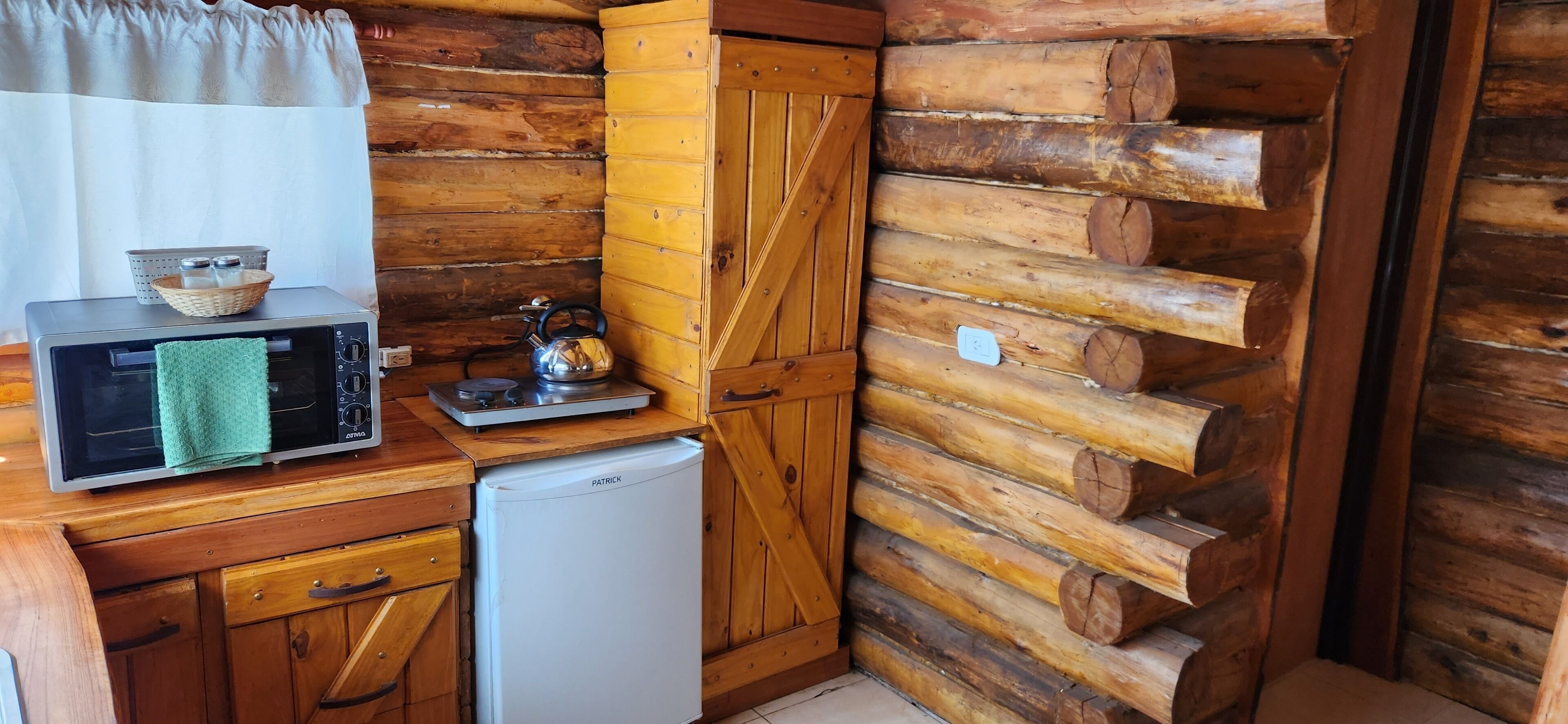 Cabin có tầm nhìn toàn cảnh, quang cảnh sông | Bếp riêng | Tủ lạnh, lò vi sóng, lò nướng, dụng cụ pha cà phê/trà 