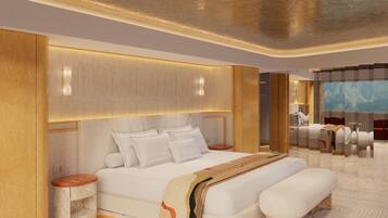 Deluxe Suite, City View | Desk, laptop workspace, iron/ironing board, free WiFi