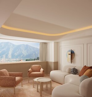 Svit Deluxe - utsikt mot staden | Interiör