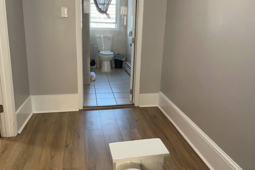 Towels, soap, toilet paper