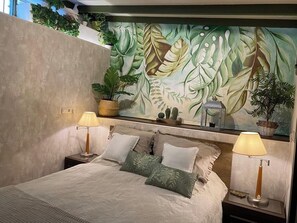1 bedroom, desk, iron/ironing board, WiFi - Finca vacation home La Orotava pool + garden + fruit and chickens (La Orotava)