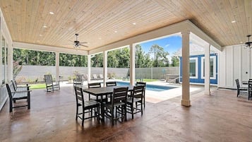 House, Multiple Beds, Pool Access, Pool View (Indigo Manor) | View from room