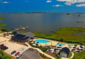 Exterior - Coastal Charm Estate | Pool, Golf + Luxury Style! (Selbyville)