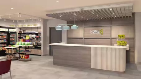 Reception. Home2 Suites By Hilton Hazleton