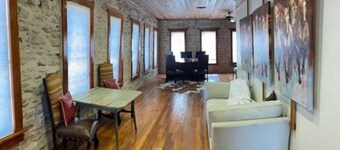 Cozy 1-bedroom furnished loft style apartment overlooking downtown Tolar.
