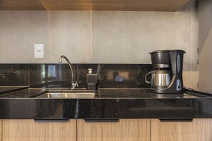 Standaard appartement, 1 tweepersoonsbed met slaapbank | Interieur