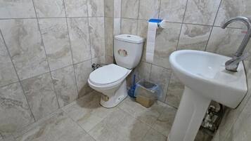 Chambre Classique avec lits jumeaux, vue ville | Salle de bain | Douche, articles de toilette gratuits, sèche-cheveux