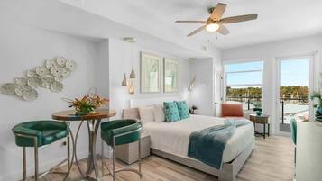 Iron/ironing board, travel crib, WiFi, bed sheets