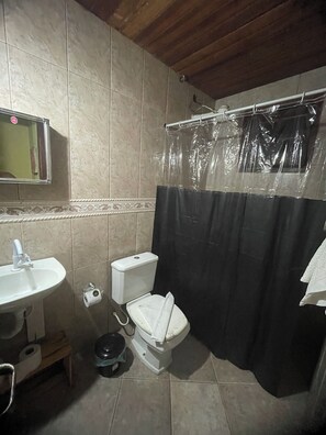 Serviettes fournies, savon, papier toilette